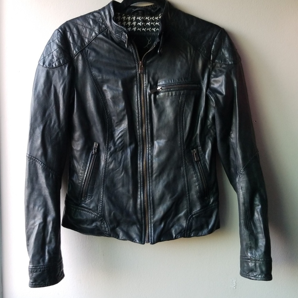 Bod & Christensen Motorcycle Leather Jacket